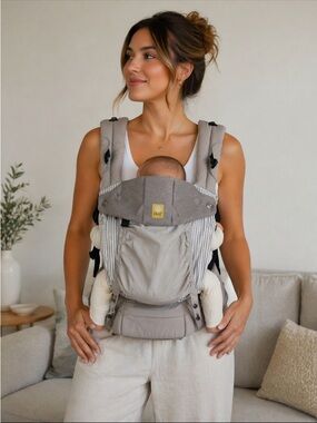 LILLE Baby Gray Carrier Supportive Waistband
